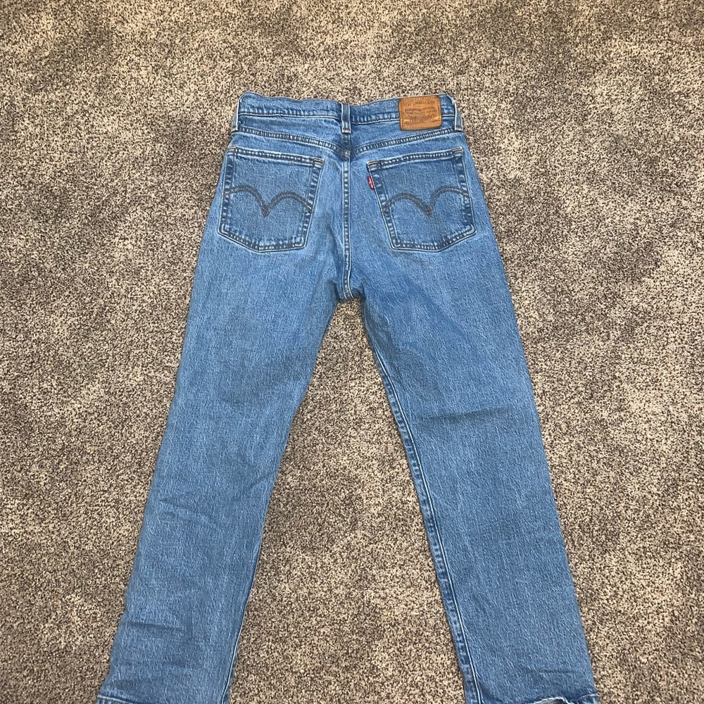 Wedgie Straight Button Up Jeans Levi’s